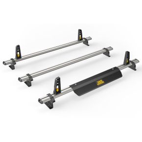 Nissan Primastar Roof Rack For 2022+ H1 Low Roof (3 Roof Bars ULTIBar+ By Van Guard)