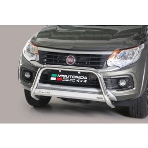 Fiat Fullback Bull Bar 2016+ Chrome or Black Stainless Steel