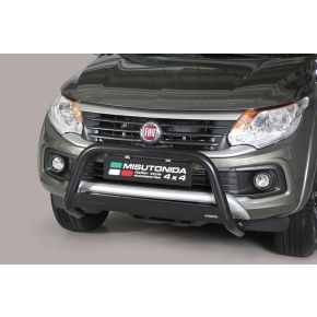 Fiat Fullback Bull Bar 2016+ Black 63mm
