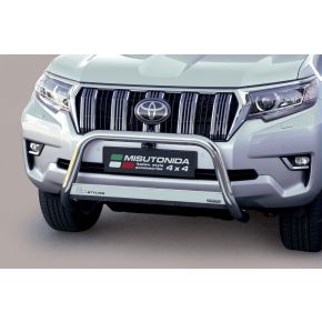 Toyota Land Cruiser 150 Bull Bar 2018+ Chrome 63mm