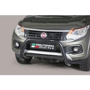 Fiat Fullback Bull Bar 2016+ Black 76mm
