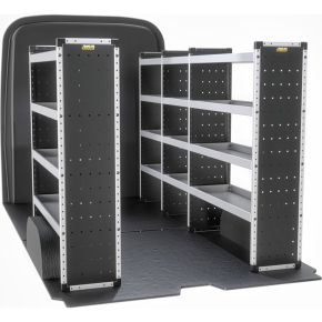 Mercedes Sprinter Van Racking 2018+ L2 MWB H2 High Roof (BRONZE Full Kit)