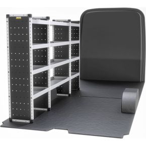 Mercedes Sprinter Van Racking 2018+ L3 LWB H2 High Roof (BRONZE Passenger Side)