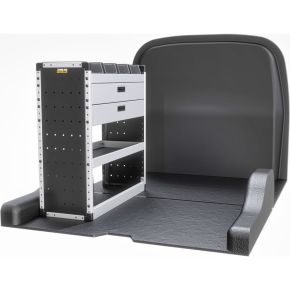 Peugeot Partner Van Racking 2018+ L2 LWB (GOLD Passenger Side)