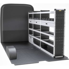 Ford Transit Van Racking 2014+ L3 LWB H2 Standard Roof (GOLD Drivers Side)