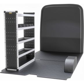 Mercedes Sprinter Van Racking 2018+ L2 MWB H2 High Roof (SILVER Passenger Side)