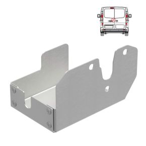 Nissan Primastar Internal Latch Shield - Rear - Twin Doors (2022+)