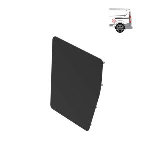 Ford Transit Custom Security Plate - Sliding Door - Passenger Side (2013-2023) - BLACK
