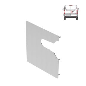 Ford Transit Custom Security Plate - Rear - Twin Doors (2013-2023)