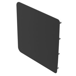 Vauxhall Vivaro Security Plate - Sliding Door - Passenger Side (2014-2019) - BLACK