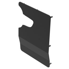 Peugeot Expert Security Plate - Rear - Twin Doors (2016+) - BLACK
