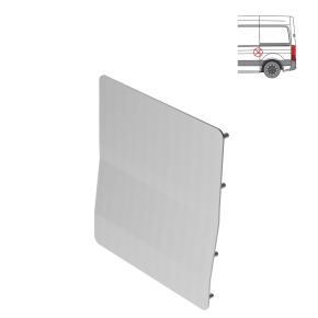 Mercedes Sprinter Security Plate - Sliding Door - Passenger Side (2018+)