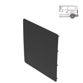 Citroen Dispatch Security Plate - Sliding Door - Passenger Side (2016+) - BLACK