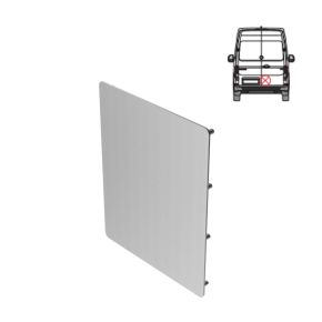 Mercedes Sprinter Security Plate - Rear - Twin Doors (2018+)
