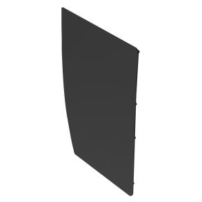 Vauxhall Combo Security Plate - Sliding Door - Drivers Side (2018+) - BLACK