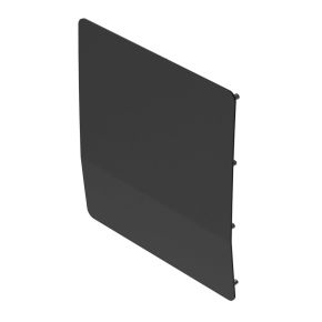 Renault Master Security Plate - Rear - Twin Doors (2010-2024) - BLACK