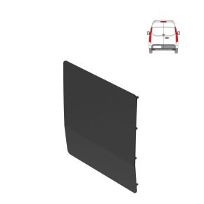 Nissan NV400 Security Plate - Rear - Twin Doors (2010-2021) - BLACK