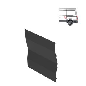 Maxus Deliver 9 Security Plate - Sliding Door - Passenger Side (2020+) - BLACK