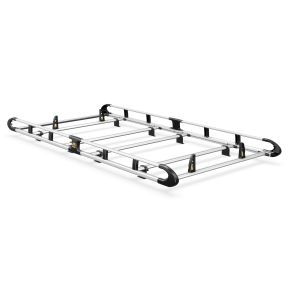 Citroen Dispatch Roof Rack For 2016+ L3 LWB Tailgate Models (5 Roof Bars + Roller - ULTI Rack By Van Guard)
