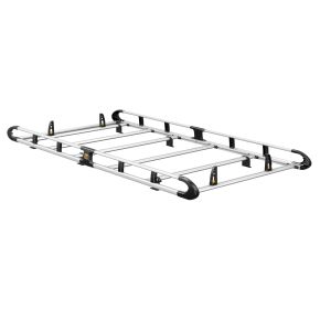 VW ID Buzz Roof Rack For Tailgate Models (6 Roof Bars + Roller - ULTI Rack By Van Guard)