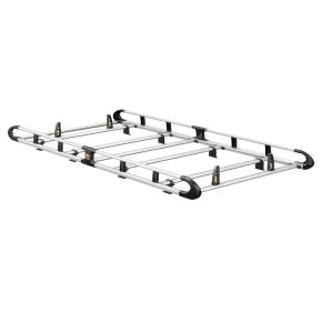 Kia PV5 Roof Rack For 2025+ L2H1 Barn Doors Models (6 Roof Bars + Roller - ULTI Rack By Van Guard)