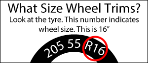 What size van wheel trims?